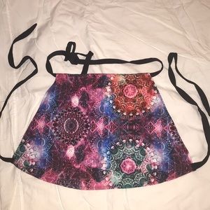 psychedelic rave with mi gente crop top